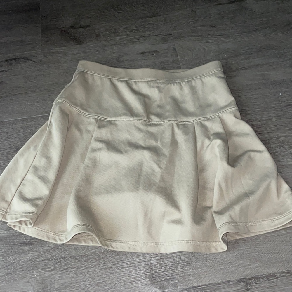 basic beige skirt